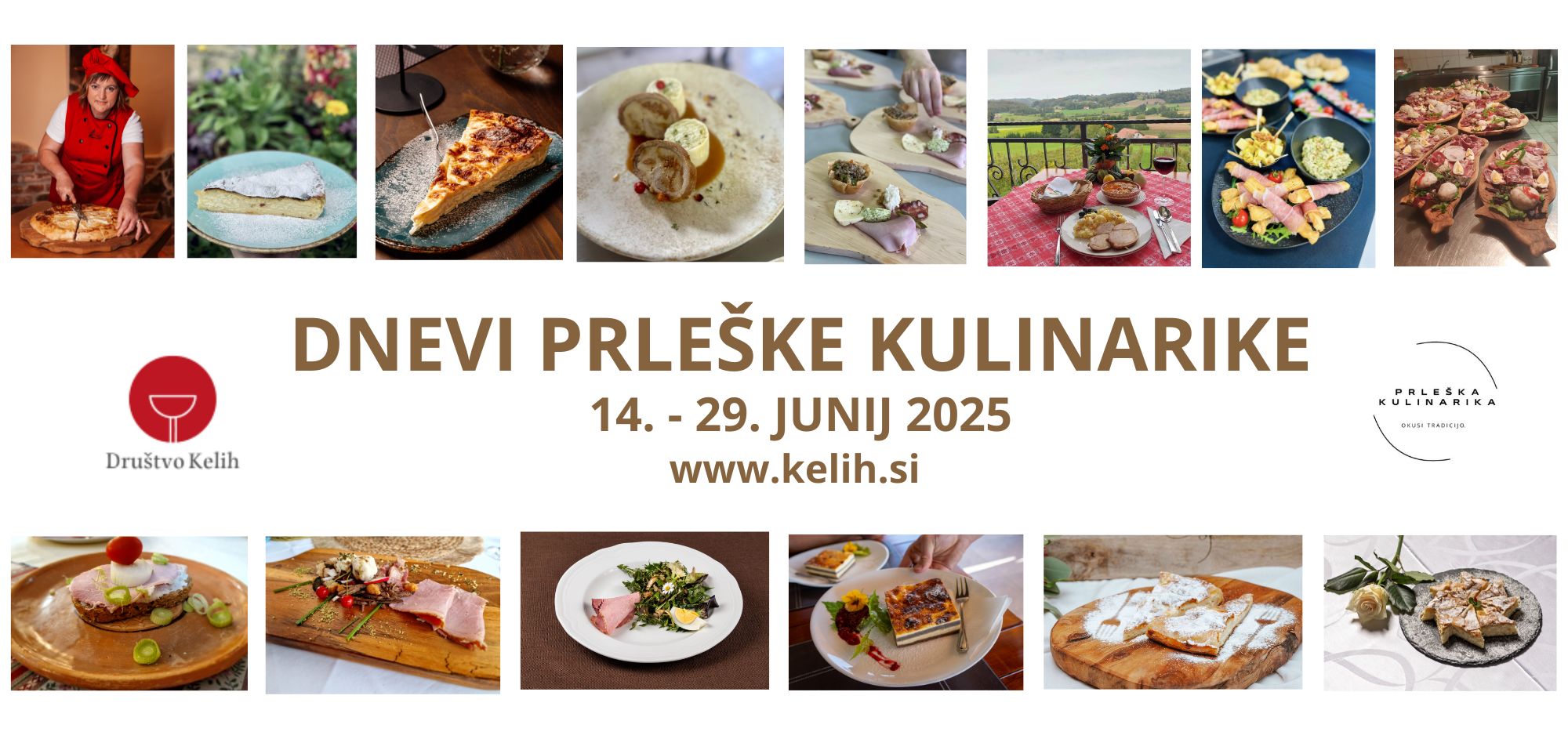 Plakat za dogodek Dnevi prleške kulinarike
